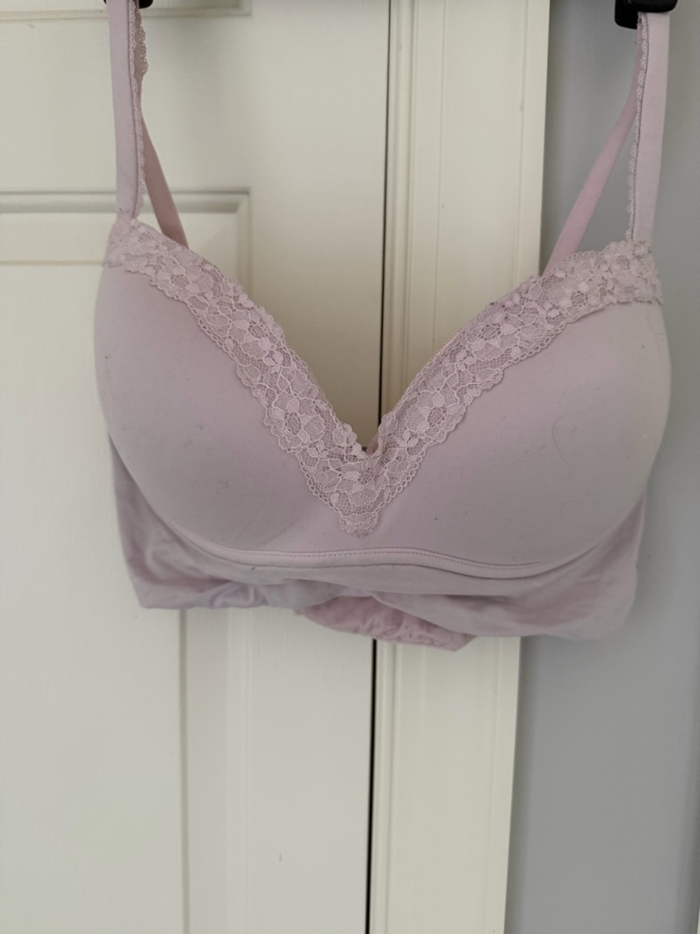 Victoria's Secret Light Pink Padded No-Wire Bra - Soft Pink